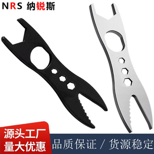 Multifunctional double-ended wrench 14-17 fork 10 8-100000 self-tightening quick wrench ring wrench wholesale