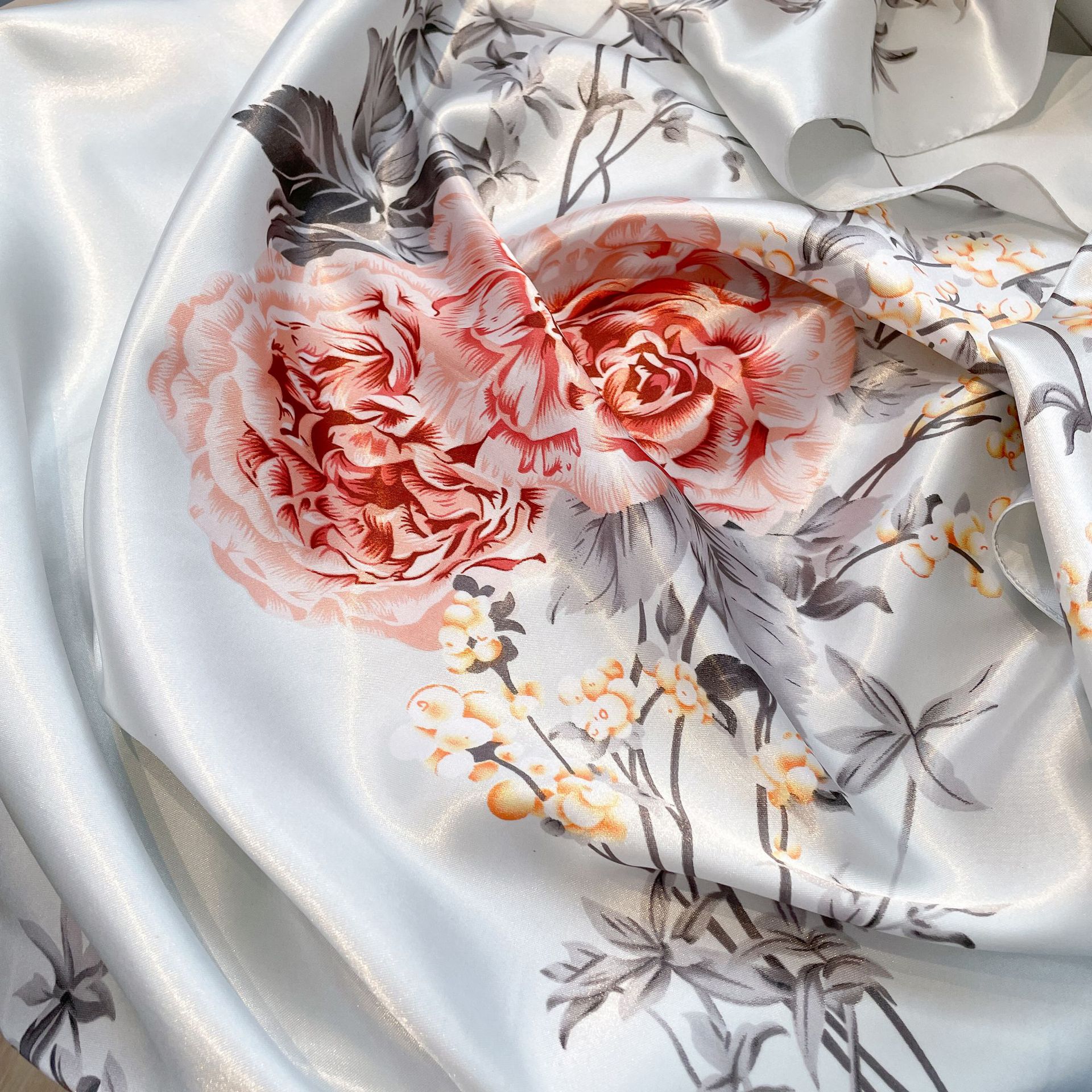 Small Square Scarf Versatile Professional Accessory For Women_voghion.com