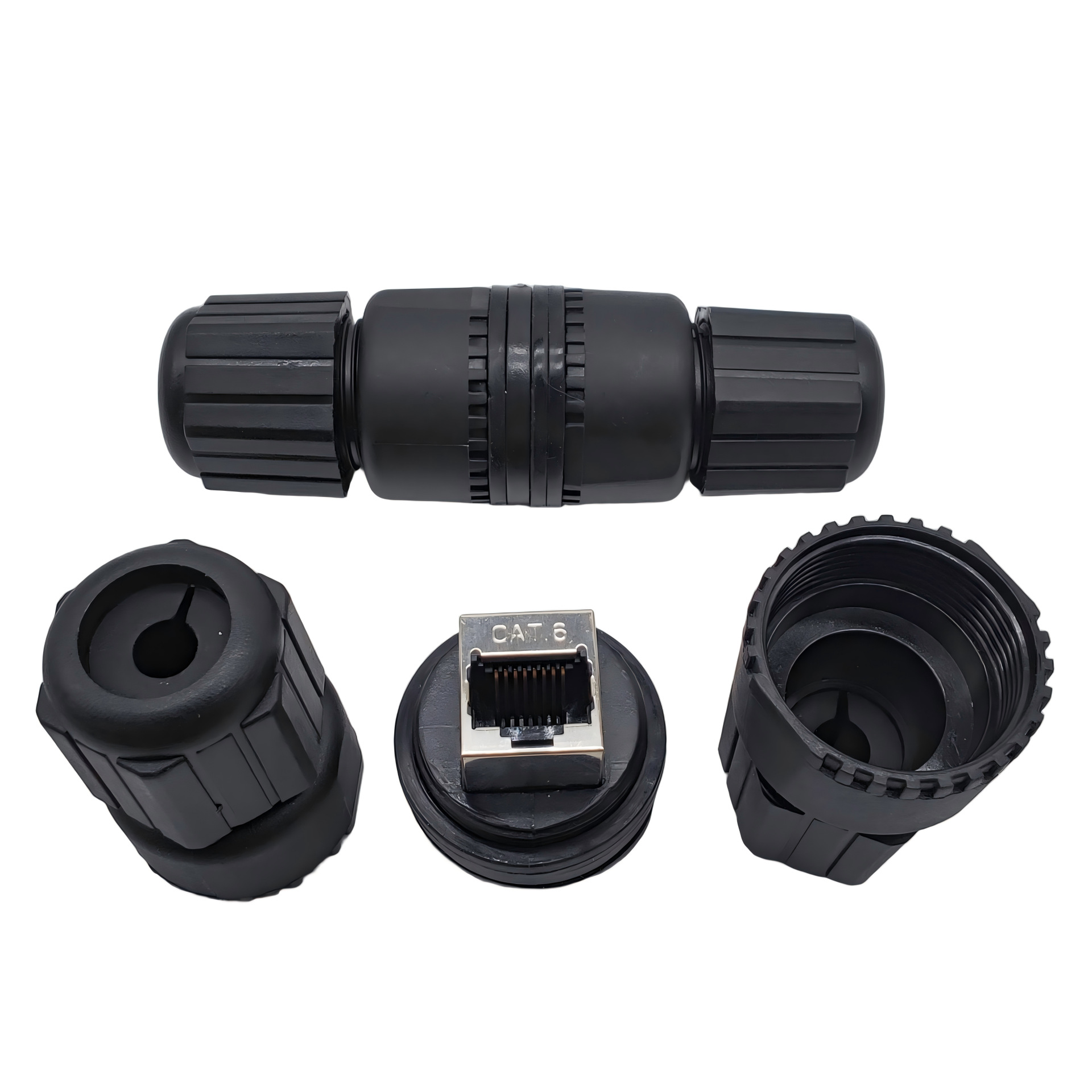 M25����������RJ45��̫��8P8C�����߶Խ��ӳ���ˮ��������������