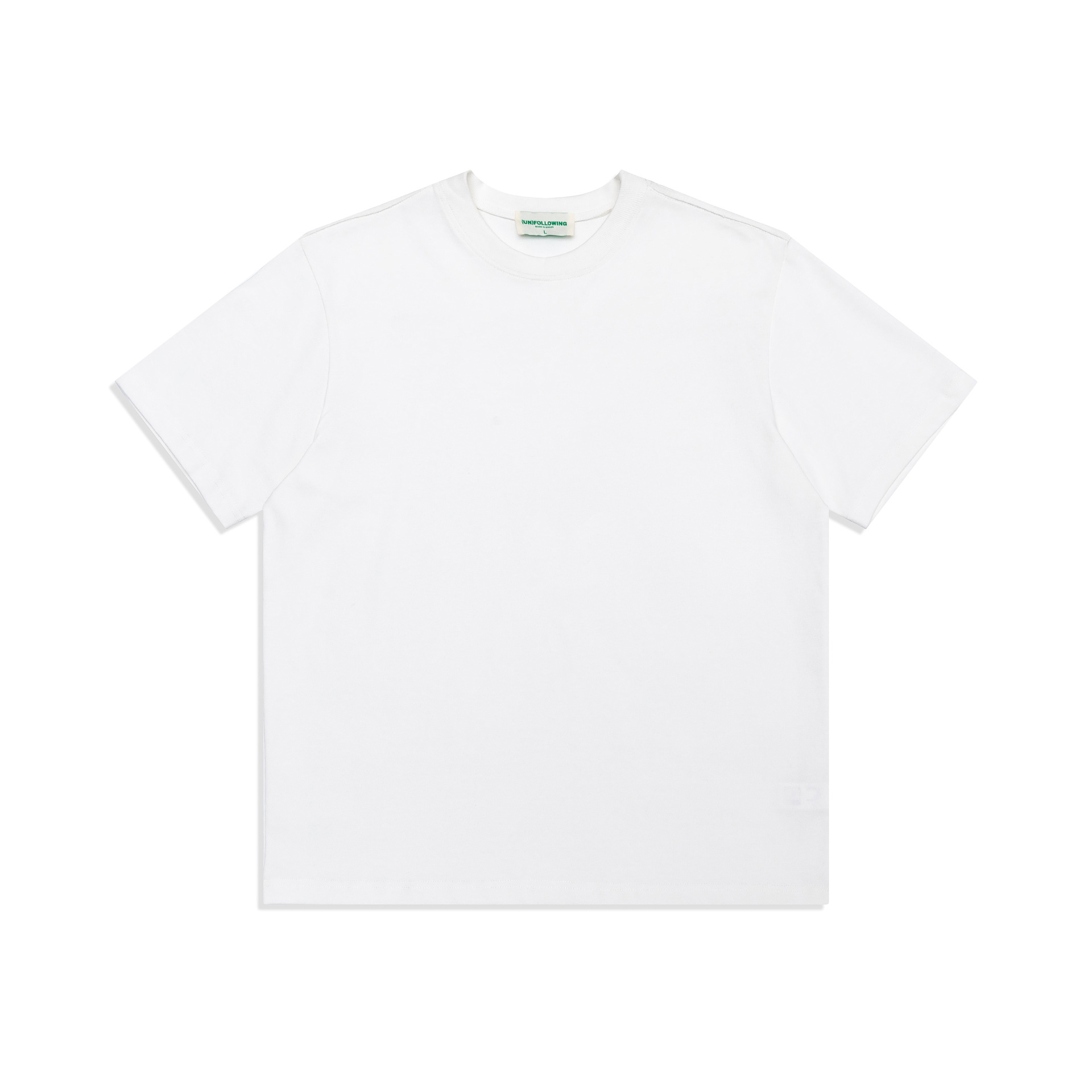 Title 7, T-shirt épaisse en coton pur, double fil, manch...