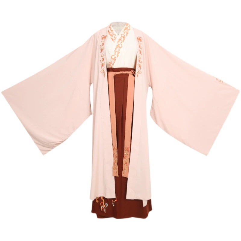 6733 Оригинальный мужской костюм больших размеров Hanfu в стиле ретро с вышивкой дракона для боевых искусств в китайском стиле для пар костюм для студенческого класса