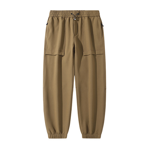 2024 Spring Youth Sports Outdoor Live Streaming Hot Selling Couple Waterproof Windproof Pants Men Quick Dry Pants Women Casual Pants