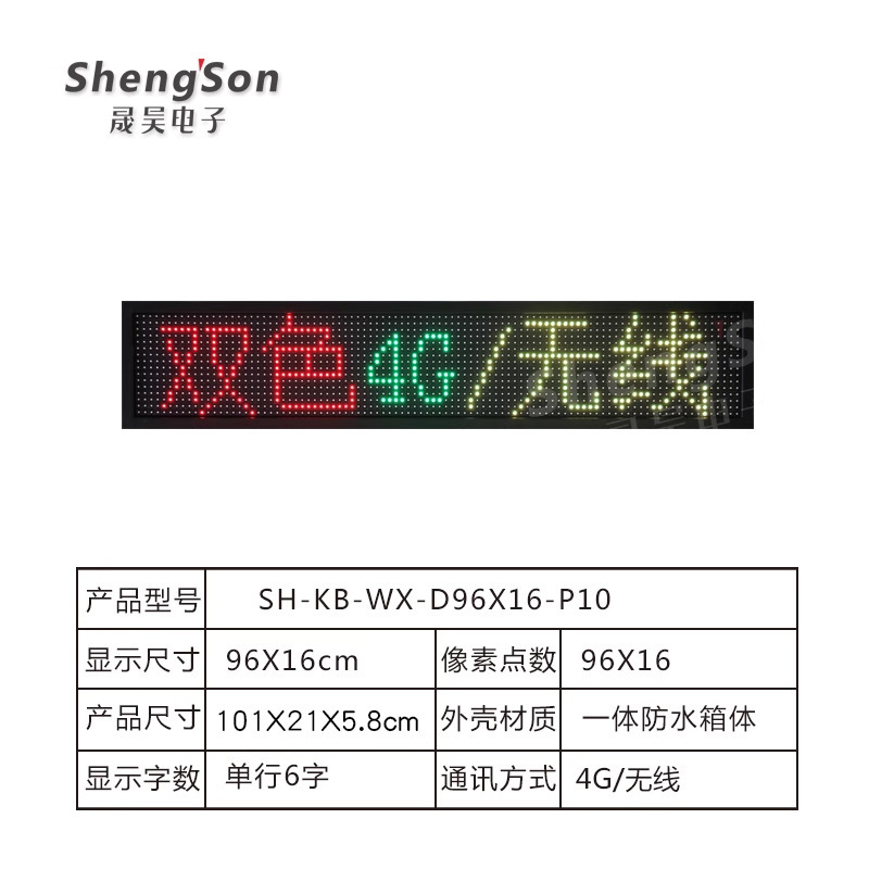工业led显示屏户外环境防水箱体二次开发modbus对接PLC数据农业|undefined
