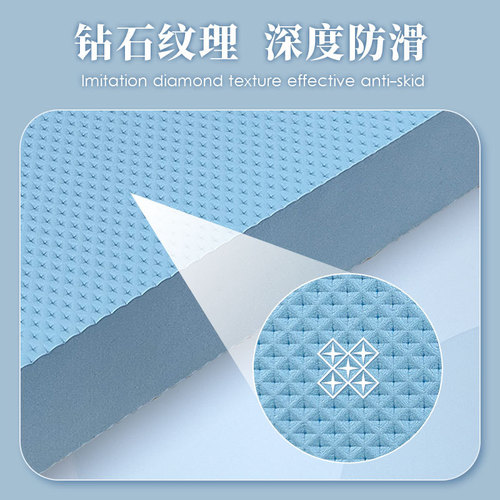 Balance mat, soft tread, fitness flat support, core training, yoga rehabilitation training, thickened foam mat, hard and soft