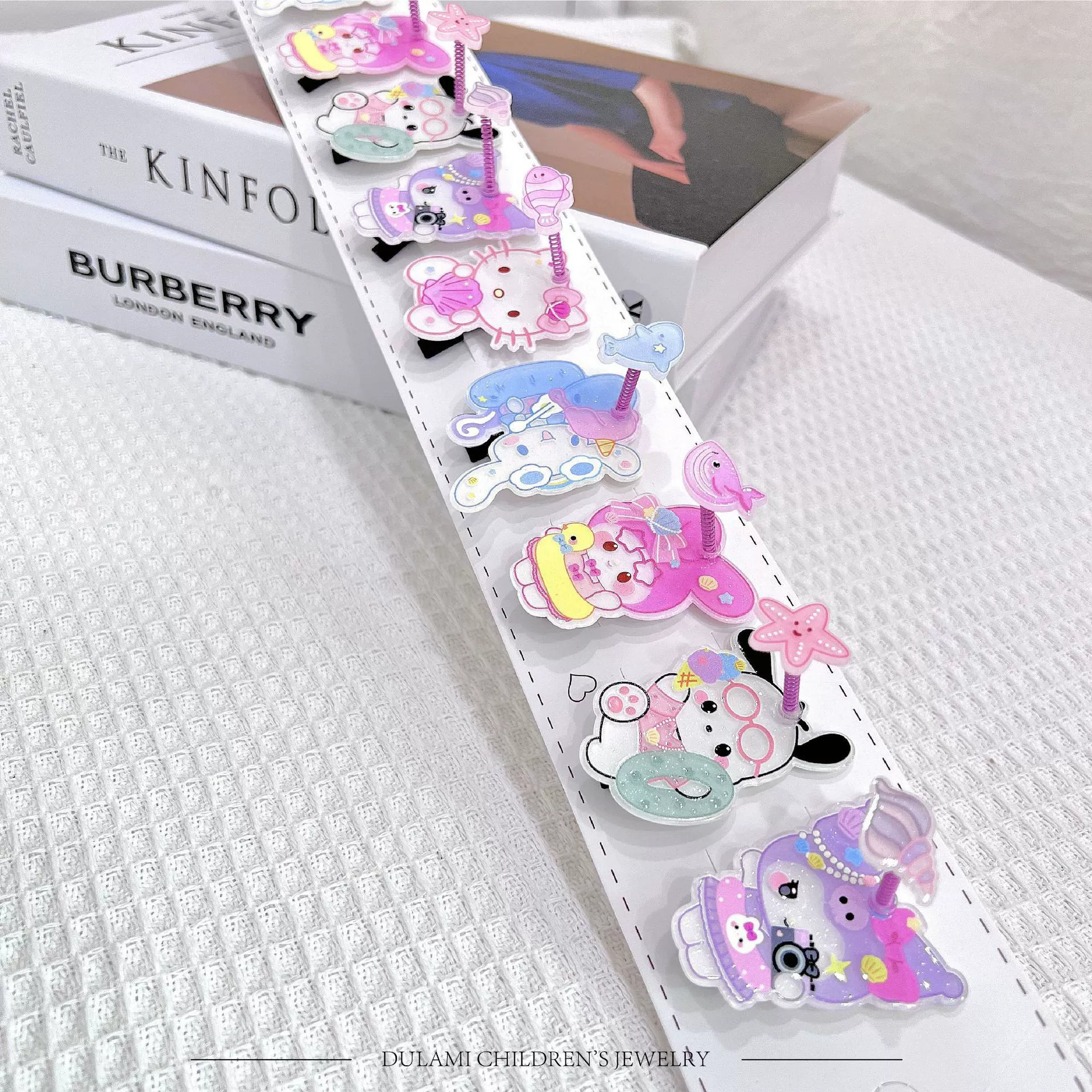 Детская cartoon милые заколки, декоративные аксессуары для волос