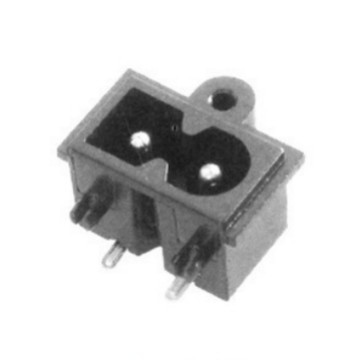 供应电源插座品字插座带开关AC插座AC电源插座系列AC-028机柜