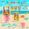 Children's beach car playing with sand, shovel, tools set, toy, hourglass, full set, wholesale