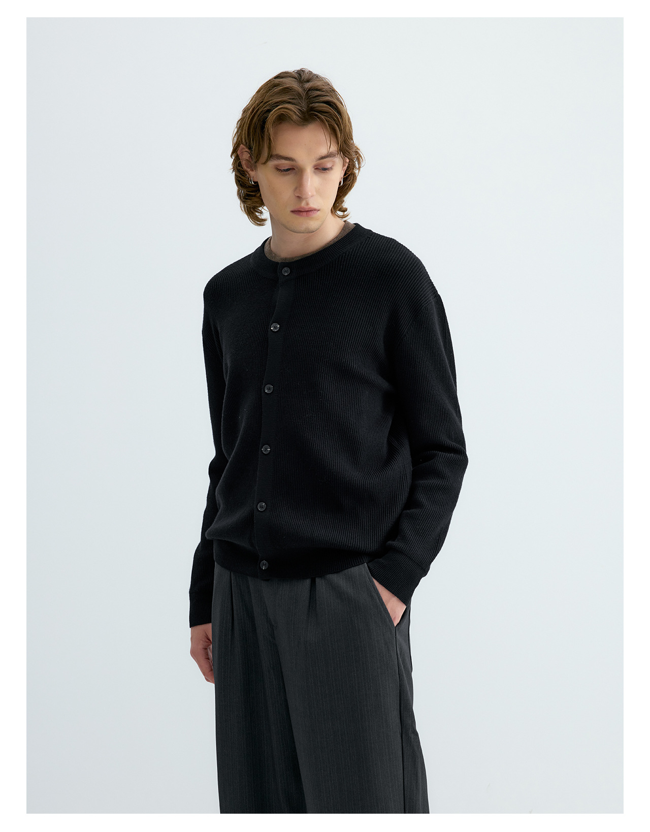 UNF Ribbed Knit Cardigan