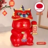 2407 Awakening Lion Cat-Red