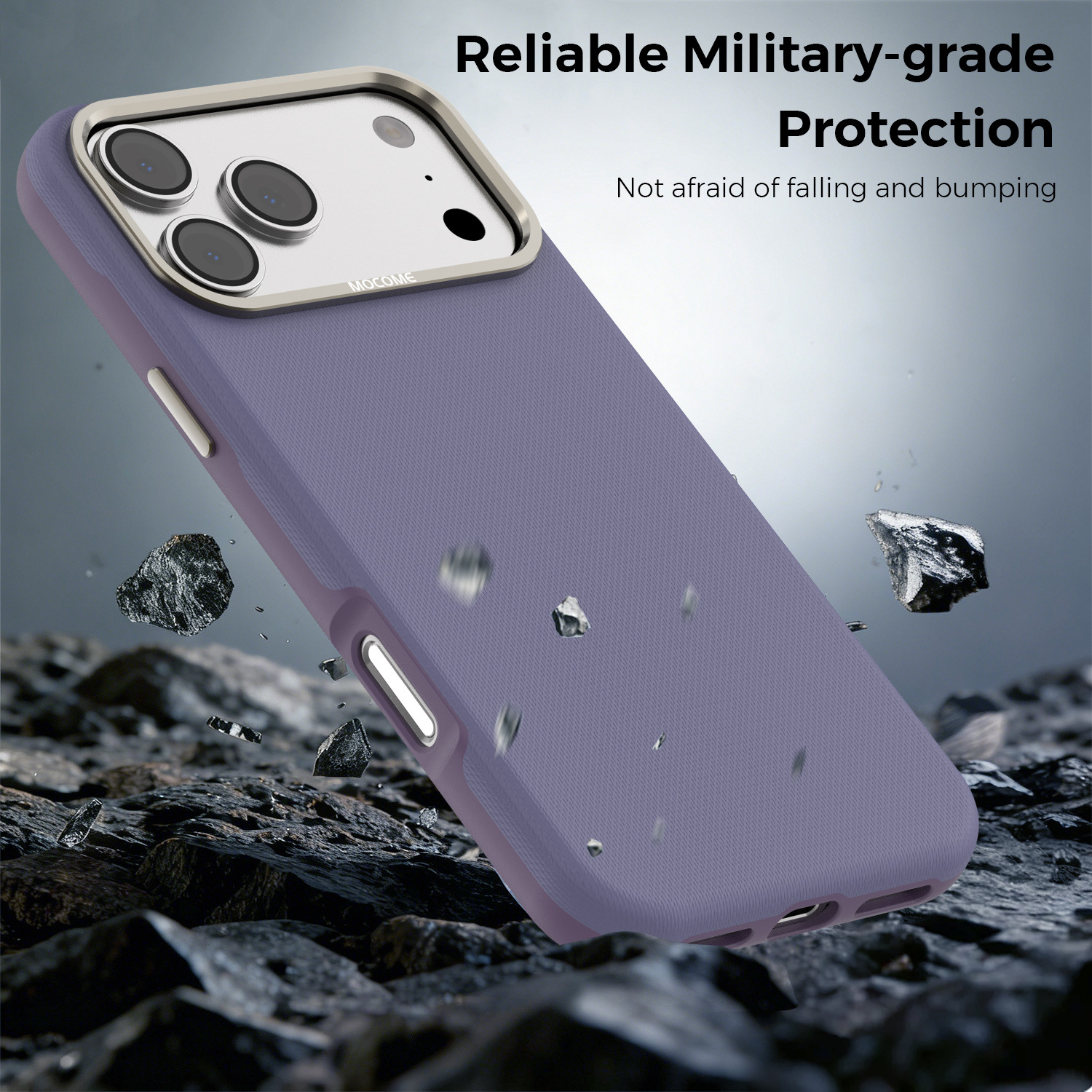 Ốp lưng điện thoại từ tính công nghệ vải dệt cho iPhone 17, 16 Pro Max, 15 — Cam, Xanh dương, Đen, Xanh lá chi tiết 17