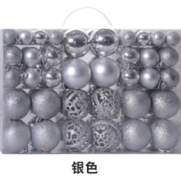 Amazon popular BOLA DE Navidad decoraciones de Navidad 100PCS traje colgante de Navidad