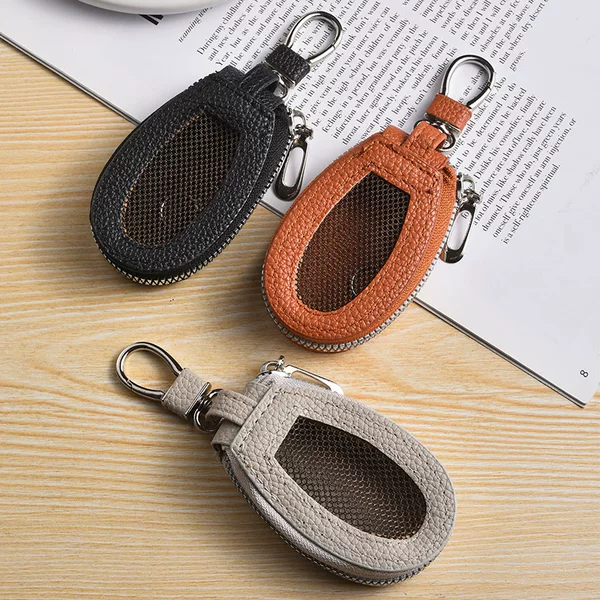 New Style Multifunctional Key Bag for Men and Women, Fashionable Sunroof Button Car Key Remote Control Storage Bag with Keychain