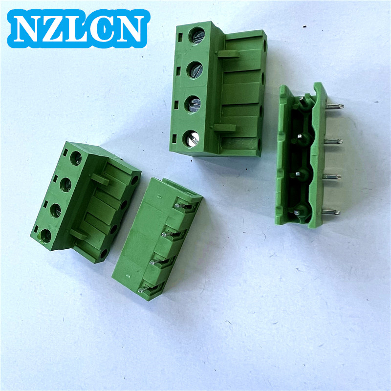 NZLCN 2EDGK/2EDCK-7.62/7.5-4P插拔式（公母端）环保端子