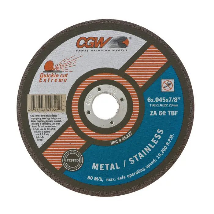 CGW-CAMEL T27型切割片45302