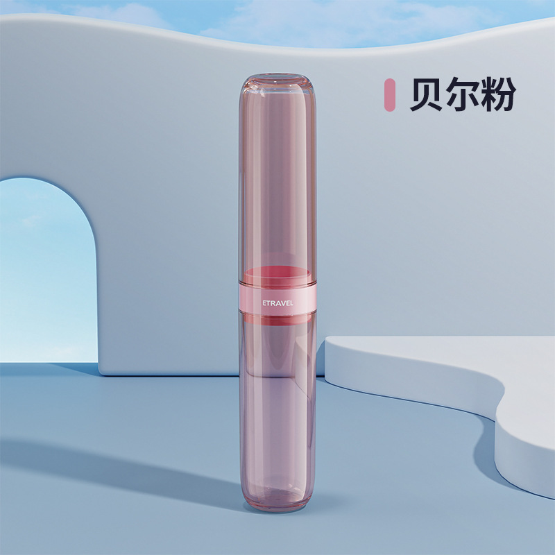 Mini viaje Cepillo de dientes eléctrico Caja de almacenamiento Taza de enjuague Tanque de dientes Taza de lavado Juego de dientes portátil Taza de cepillo