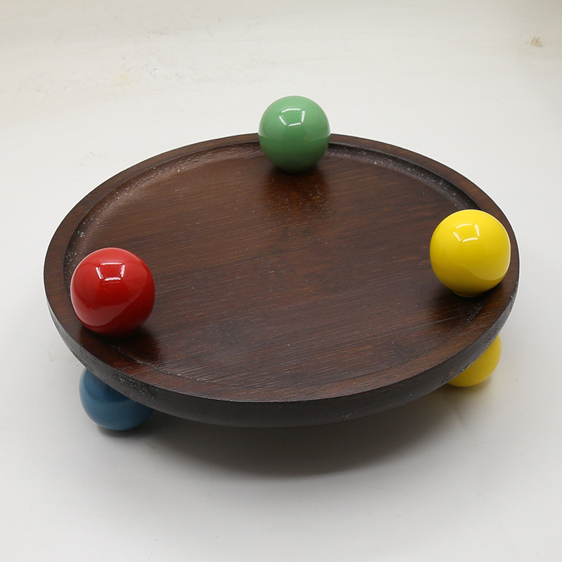 Ceramic furniture with accessories