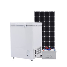 Solar dc power 12 volt /24 volt chest mini freezer