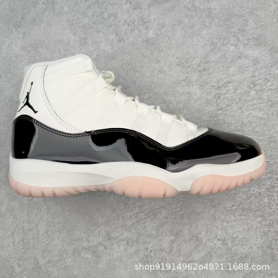 1: 1 original en el extranjero Jordan AJ11 verdadero cojín de carbono con amortiguación inferior 48.5 zapatillas de baloncesto masculinas y femeninas image 16