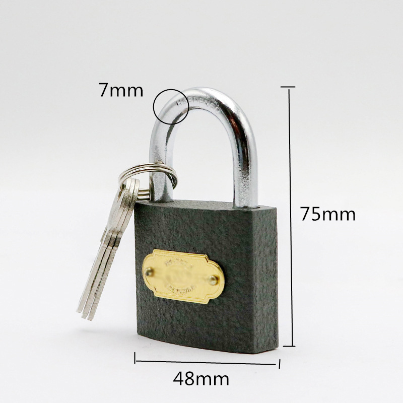 Un candado de palabra, cerradura de puerta de dormitorio, cerradura de llave única, cerradura de seguridad antirrobo actualizada, cerradura abierta directa de la escuela