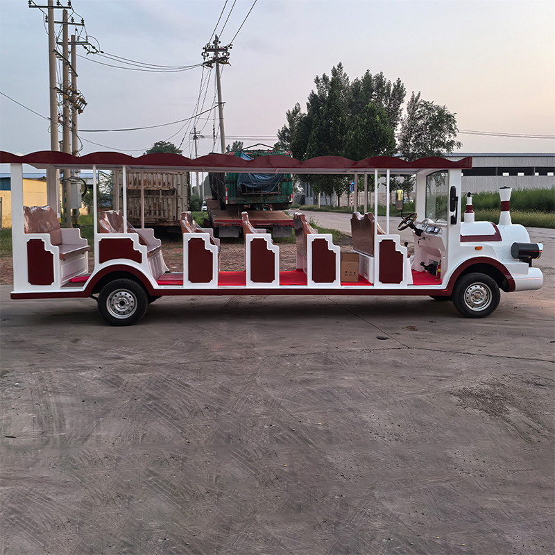 Small train sightseeing car for scenic areas, parks, playgrounds, resorts, homestays, and tourist reception