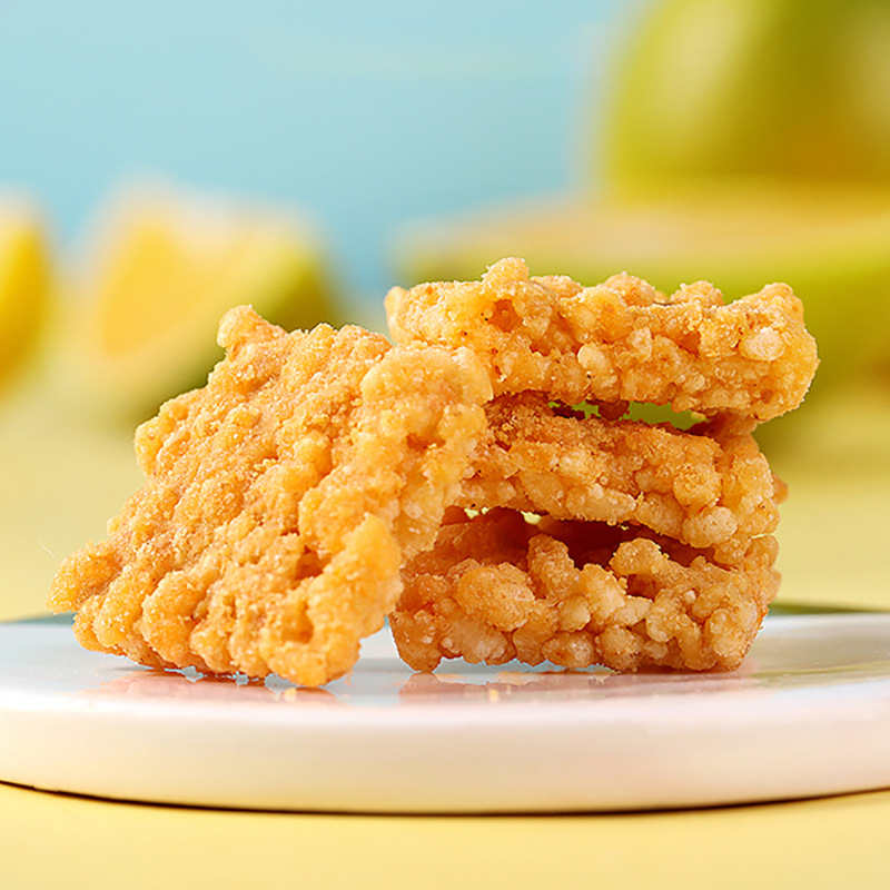 百草 糯米鍋巴110g/小魚鍋巴100g/鹹蛋黃鍋巴110g箱規50包裝