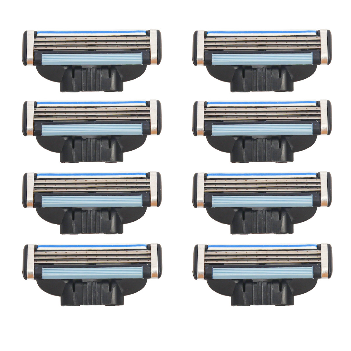 Maquinilla de afeitar manual de 3 capas, cuchillas universales, precio de fábrica para comercio exterior