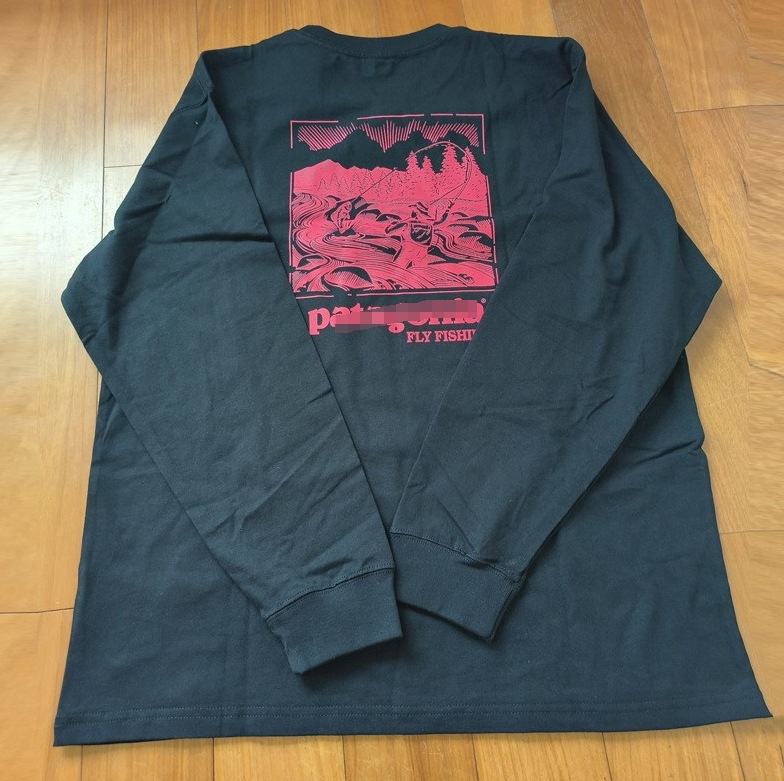 Logotipo de comercio exterior Classic Outdoor Mountain Series Camiseta de manga larga del mismo estilo para hombres y mujeres