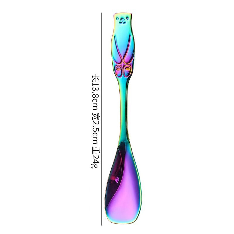 创意304不锈钢企鹅咖啡勺卡通可爱雪糕冰淇淋北极熊甜品勺儿童勺|undefined