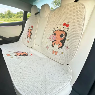 Seat cushion, seat cover: Breathable Fabric Car Seat Cushion