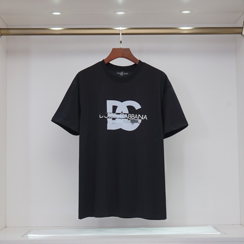 国境を越えた25ss夏の新型230グラムの双糸綿はアルファベットロゴで男女の同じファッションtシャツを刺繍している|undefined