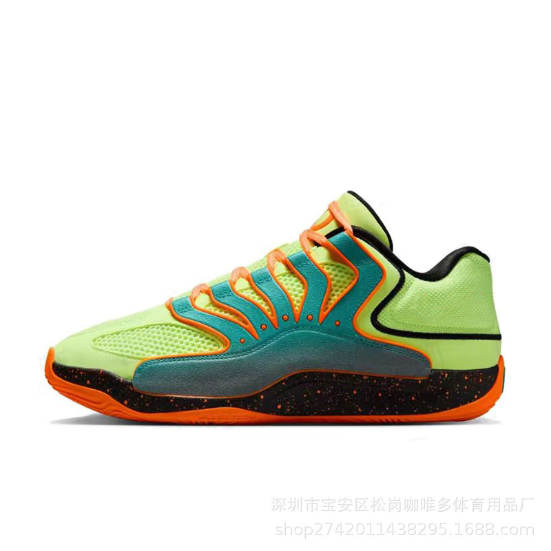 Cross-Border Wholesale Putian Durant Kd18 Men's Low-Cut Breathable Air Cushion Cushioning Non-Slip Wear-Resistant Sports Basketball Shoes Cross-Border Wholesale Putian Durant Kd18 Men's Low-Cut Breathable Air Cushion Cushioning Non-Slip Wear-Resistant Sports Basketball Shoes