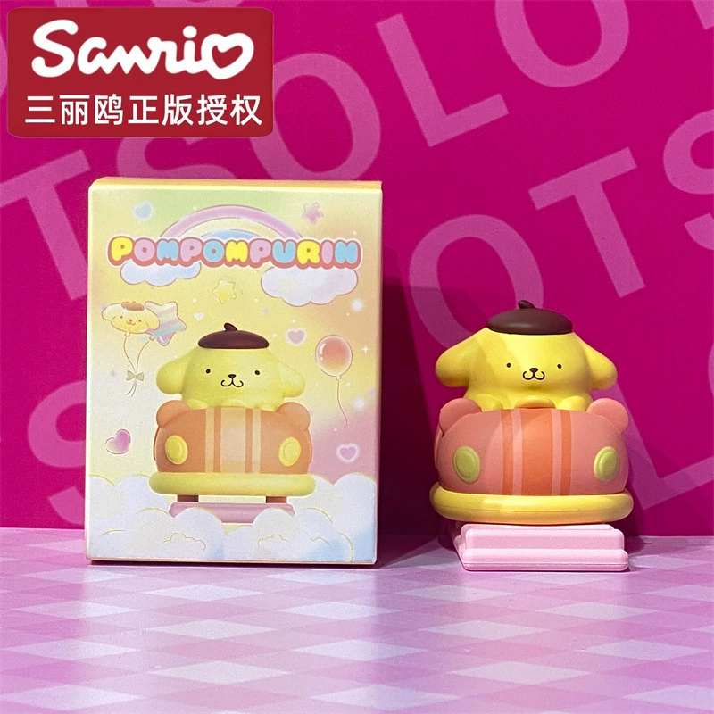 Серия Sanrio Garden, блайнд-бокс, нефритовая собачка, Kulomi Melody, настольные украшения, милая ручная куколка для девочек