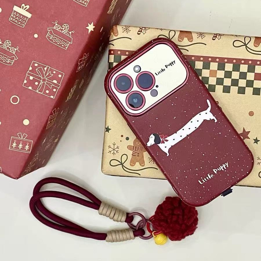 Funda para teléfono móvil iphone15/14 Apple 16ProMax cordón 13P mujer