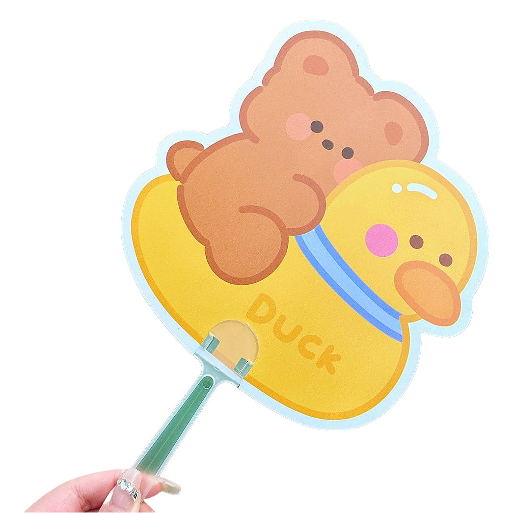 Tengyi Youpin original de dibujos animados de verano mini ventilador de mano Linda publicidad portátil pequeño ventilador