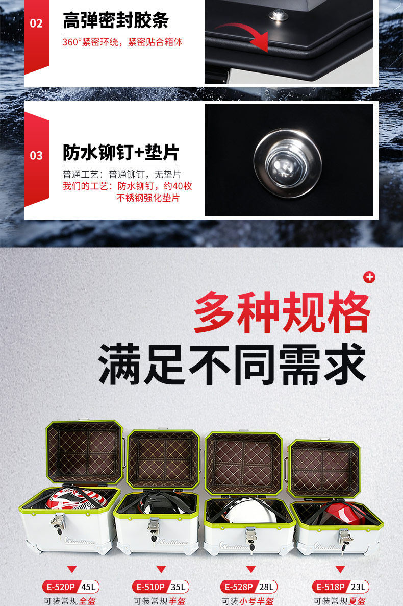 Wanlihao is suitable for the Niu NXT2 tail box electric vehicle password box, motorcycle trunk, and electric scooter toolbox