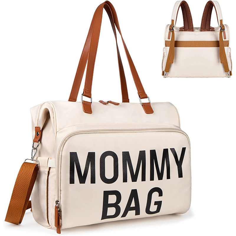 Lightweight large small size portable one-shoulder crossbody fashion mummy bag mini baby outing multi-functional fashion maternal and infant bag