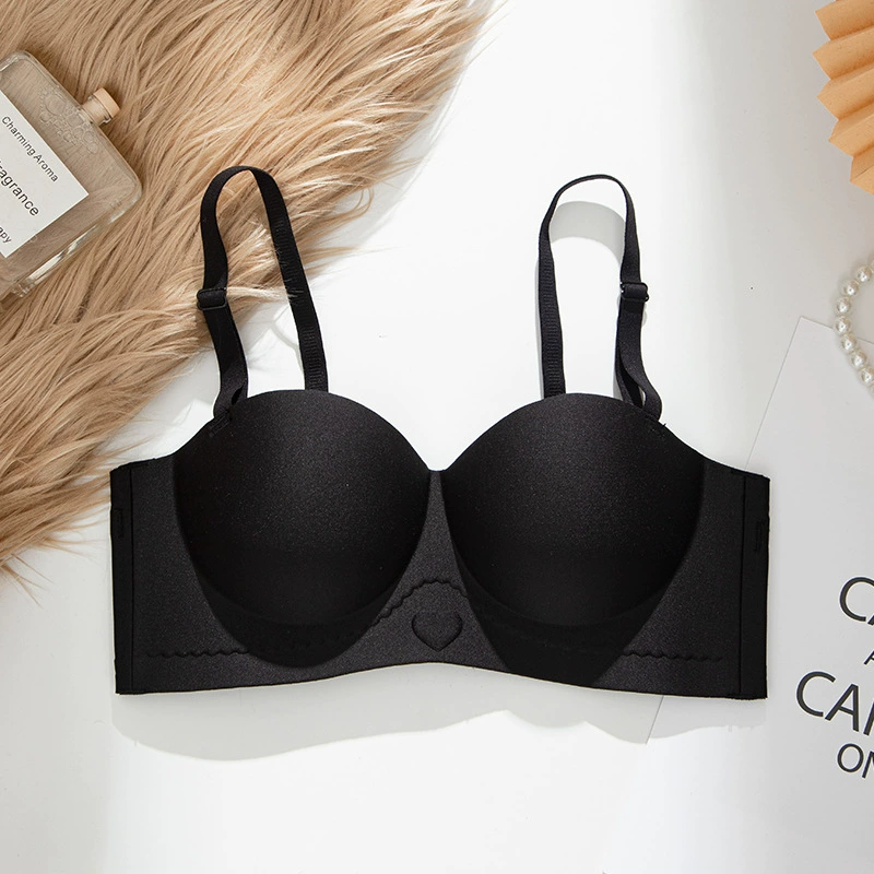 Wireless Push-Up Bra (Bonas) — Thin Straps & Strapless Option, Summer Light Support