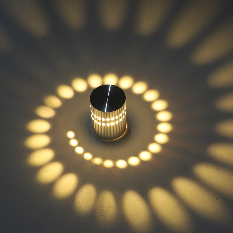 Lámpara de pared de doble cabeza simple pasillo Lámpara decorativa de pared LED lámpara de noche lámpara de dormitorio lámpara de aluminio lámpara de interior creativa abierta