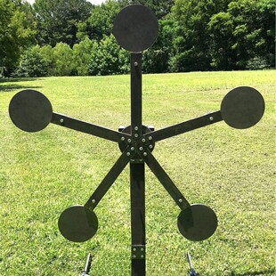 Bulletproof Steel Plate Spot Processing and Cutting Tree-Shaped Target Counter-Shooting Target Rapid-Fire Target Rising and Falling Target Export Bulletproof Steel
