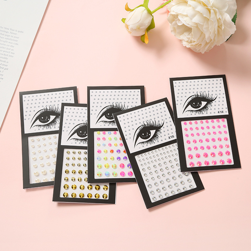 Explosions 81 stickers DIY eye stickers Diamond stickers acrylic resin Diamond stickers forehead face diamond stickers nail stickers