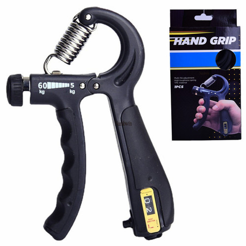 Adjustable counting handgrip for men to train hand strength, arm muscles, hand strength training, finger wrist strength, fitness handgrip box