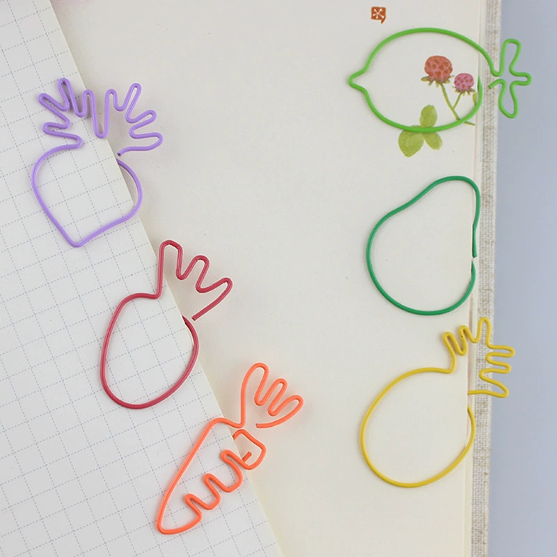 Fruit party back -shaped needle bag plastic bag alien bag loading geometric styling multifunctional Korean bookmark can be available
