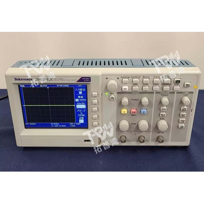 Tektronix 泰克 双通道 TDS2012C 数字存储示波器 100MHz