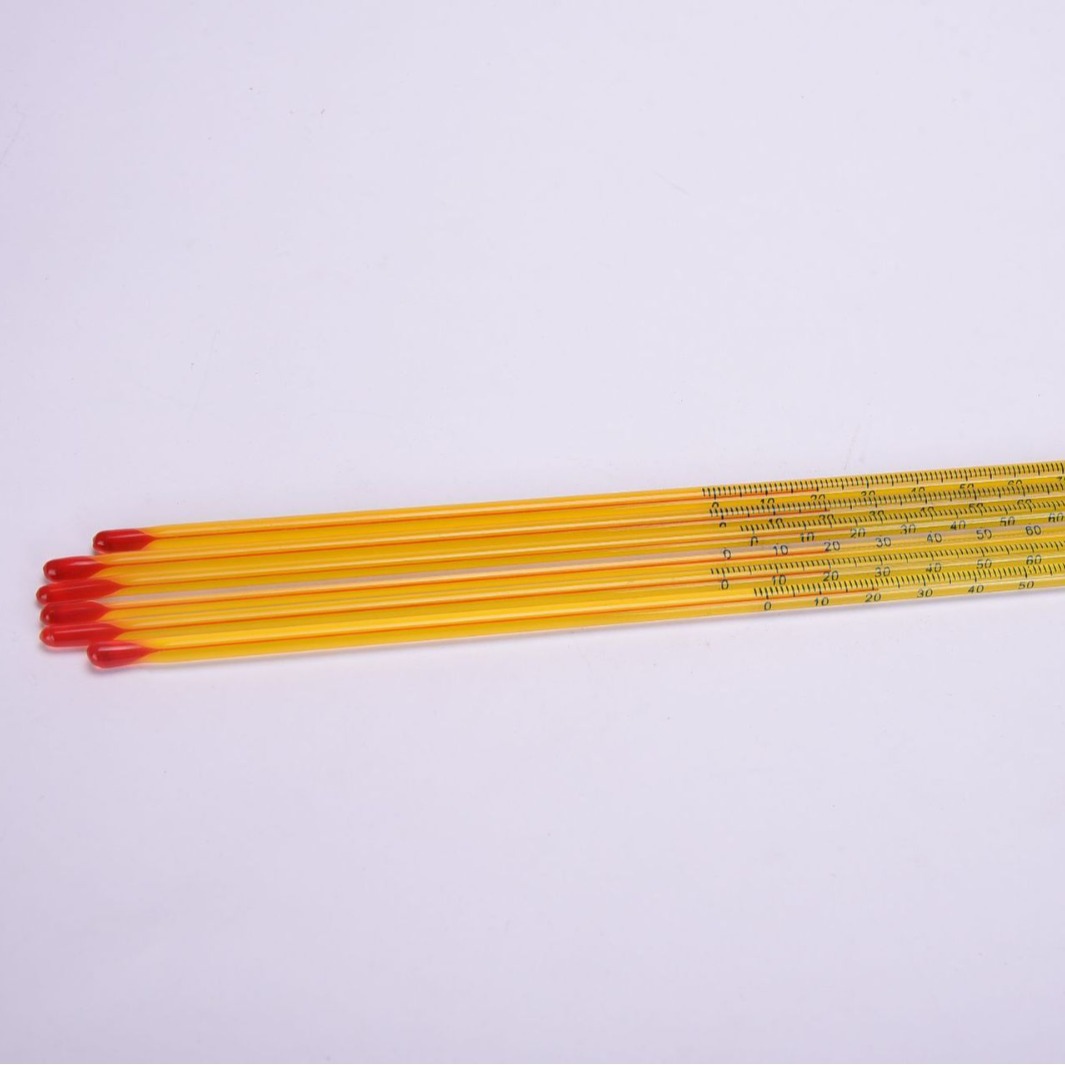 玻璃温度计现货供应 红水酒精煤油水温计 实验教学便携式温度计