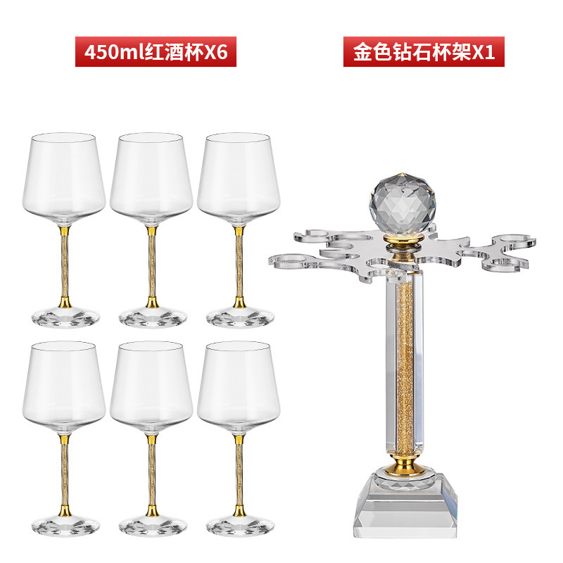 Wineglass, glass holder, 500 ml