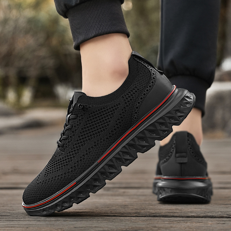 New Large Size Cross-Border Live Streaming Casual Men's Lightweight Thick-Soled Shock-Absorbing Slip-On Loafers Lazy_vogvips.com