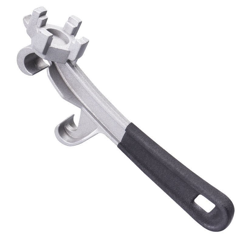 Los fabricantes venden al por mayor artefactos de tapa de barril abierta universal llave de acero inoxidable llave de tapa de barril de plástico llave de tapa de barril abierta