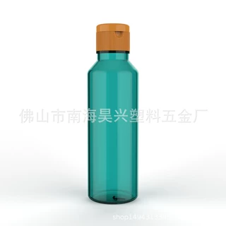 150mlPET搭配按压式喷雾头洗发水沐浴露分装瓶旅游厂家包材定制