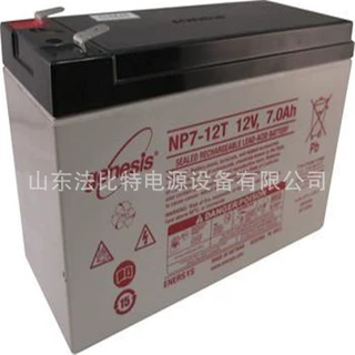 genesis 霍克蓄电池NP7-12RFR免维护12V7AH全新含税UPS不间断电源