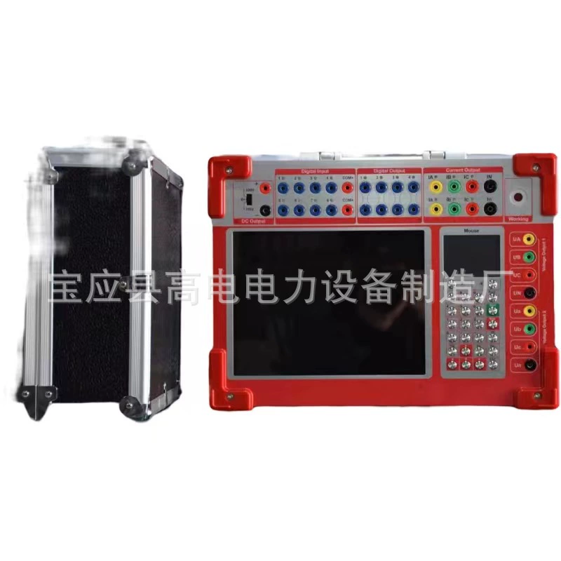 Портативный тестер релейной защиты портативный шестипоследовательный тестер электрической защиты трехфазный тестер релейной защиты